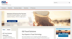 Desktop Screenshot of isotravel.com